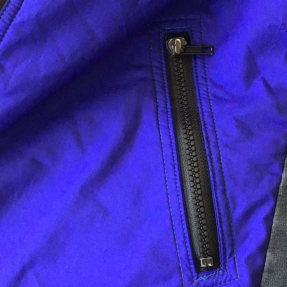 SPEEDO VINTAGE ELECTRIC BLUE ZIP UP JACKET SMALL - Picture 13 of 14